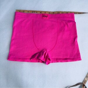 PINK Victoria's Secret Bright Pink Boxer Briefs
